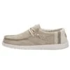 Wally Break Stitch - Khaki -Heydude Shop 110791010 WALLY LINEN NATURAL KHAKI 01 6f7ff4c9 9cc2 4c9a a351 cbdbfddf5200