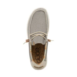 Wally Knit - Cobblestone -Heydude Shop 112470710 WALLY ECO SOX COBBLESTONE LEFT 6 1