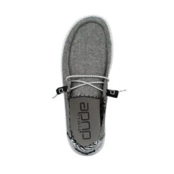 Wendy Chambray - Onyx 13 Wendy Chambray - Onyx -Heydude Shop 121414203 WENDY CHAMBRAY ONYX LEFT 6