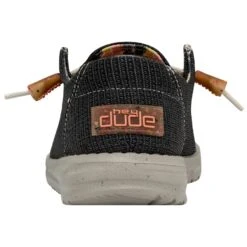 Wendy Knit - Black -Heydude Shop 122414948 WENDY ECO SOX BLACK LEFT 5