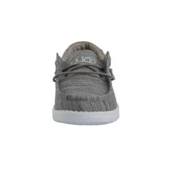 Wally Youth Linen - Stone -Heydude Shop 130130704 WALLY YOUTH LINEN STONE 04