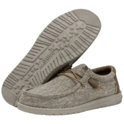 Wally Ascend Woven - Walnut 10 Wally Ascend Woven - Walnut -Heydude Shop 40002 267 WALLYASCENDWOVEN WALNUT PAIRBOTTOM