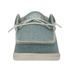 Wally Braided - Aqua 11 Wally Braided - Aqua -Heydude Shop 40003 449 WALLYBRAIDED AQUA LEFTFRONT