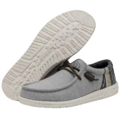 Wally Funk - Stone 10 Wally Funk - Stone -Heydude Shop 40006 270 WALLYFUNK STONE PAIRBOTTOM