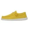 Wally Slub Canvas - Empire Yellow 2 Wally Slub Canvas - Empire Yellow -Heydude Shop 40009 76I WALLYSLUBCANVAS EMPIREYELLOW LEFTSIDE