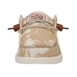 Wally Palm - White -Heydude Shop 40016 100 WALLYPALM WHITE LEFTFRONT