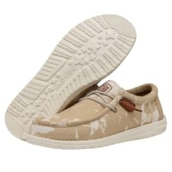 Wally Palm - White -Heydude Shop 40016 100 WALLYPALM WHITE PAIRBOTTOM