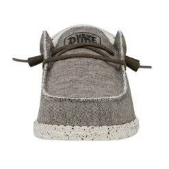 Wally Stitch - Teak 11 Wally Stitch - Teak -Heydude Shop 40021 1IU WALLYSTITCH TEAK LEFTFRONT