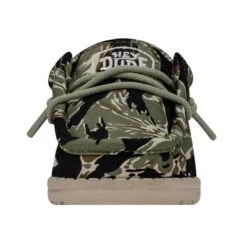 Wally Toddler Camouflage - Tiger Stripe Camo -Heydude Shop 40027 9CJ WALLYTODDLERCAMOUFLAGE TIGERSTRIPECAMO LEFTFRONT