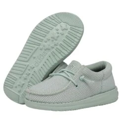 Wally Toddler Funk Mono - Iced Mint -Heydude Shop 40030 3UW WALLYTODDLERFUNKMONO ICEDMINT PAIRBOTTOM