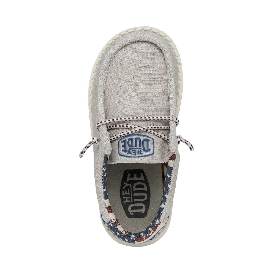 Wally Toddler Patriotic - Off White Patriotic 8 Wally Toddler Patriotic - Off White Patriotic - Image 6