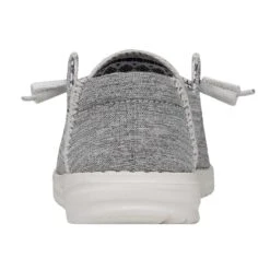 Wendy Boho Stitch - White Melange 12 Wendy Boho Stitch - White Melange -Heydude Shop 40057 1JD WENDYBOHOSTITCH WHITEMELANGE LEFTBACK 1