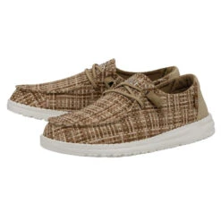 Heydude Shop -Heydude Shop 40060 2BX WENDYCROSSHATCH OAT PAIRSIDE