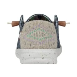 Wendy Knit II - Blue Denim -Heydude Shop 40061 429 WENDYKNITII BLUEDENIM LEFTBACK