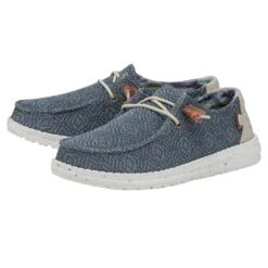 Wendy Knit II - Blue Denim -Heydude Shop 40061 429 WENDYKNITII BLUEDENIM PAIRSIDE