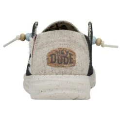 Wendy Fringe - Carbon -Heydude Shop 40071 0YK WENDYFRINGE CARBON LEFTBACK