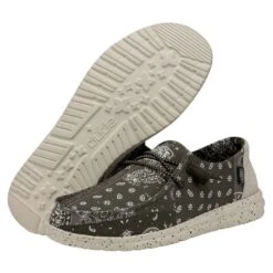 Wendy Patch - Geo Bandana Army -Heydude Shop 40072 3UU WENDYPATCH GEOBANDANAARMY PAIRBOTTOM