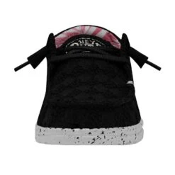 Wendy Stretch Boho Fleur - Crow -Heydude Shop 40082 0YP WENDYSTRETCHBOHOFLUER CROW LEFTFRONT