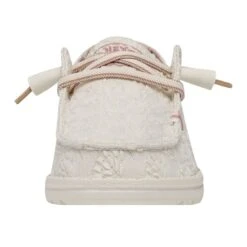 Wendy Stretch Boho Fleur - Sand -Heydude Shop 40082 202 WENDYSTRETCHBOHOFLUER SAND LEFTFRONT