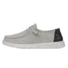 Wendy Woven - Light Grey 2 Wendy Woven - Light Grey -Heydude Shop 40098 007 WENDYWOVEN LIGHTGREY LEFTSIDE