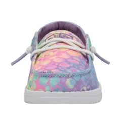 Wendy Youth - Cat Flow Leopard 11 Wendy Youth - Cat Flow Leopard -Heydude Shop 40106 9BW WENDY YOUTH CAT FLOW LEOPARD LEFT 4