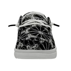 Wendy Youth Rise Eyelet - Black -Heydude Shop 40108 001 WENDY YOUTH RISE EYELET BLACK LEFT 4