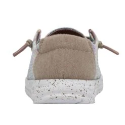 Wendy Youth Stretch - Aurora White -Heydude Shop 40111 9BI WENDYYOUTHSTRETCH AURORAWHITE LEFTBACK