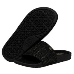 Chandler Knit - Black Gold -Heydude Shop 40114 0YA CHANDLERKNIT BLACKGOLD PAIRBOTTOM