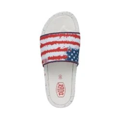 Chandler Knit - Flag -Heydude Shop 40114 1JR CHANDLERKNIT FLAG LEFTTOP