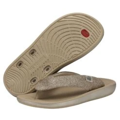 Meg - Gold Glitter -Heydude Shop 40123 2BO MEG GOLDGLITTER PAIRBOTTOM 1