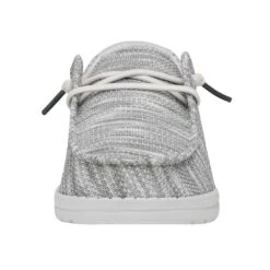 Wendy Sox Wide - Glacier Grey -Heydude Shop 40152 1HD WENDYSOXWIDE GLACIERGREY LEFTFRONT