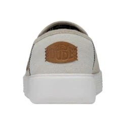 Sunapee Craft - White 14 Sunapee Craft - White -Heydude Shop 40178 100 SUNAPEEMCRAFTLINEN WHITE LEFTBACK