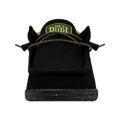 Wally Funk - Neon Black -Heydude Shop 40357 001 WALLYFUNKNEON BLACK LEFTFRONT