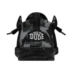 Wally Pixel - Black -Heydude Shop 40373 001 WALLYPIXEL BLACK LEFTBACK