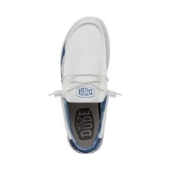 Wally Colorado Watercolor - White -Heydude Shop 40382 100 WALLYCOLORADOWATERCOLOR WHITE LEFTTOP