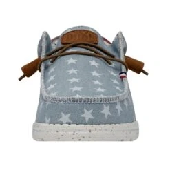 Wally Americana - Denim Star -Heydude Shop 40395 4NR WALLYAMERICANA DENIMSTAR LEFTFRONT