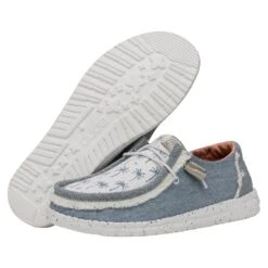 Wendy Tropical - Light Blue 10 Wendy Tropical - Light Blue -Heydude Shop 40474 450 WENDYTROPICAL LIGHTBLUE PAIRBOTTOM