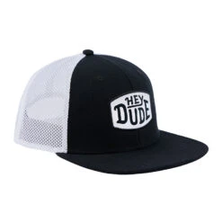 Trucker Cap - Black -Heydude Shop 41004 001 TruckerHat Black Side
