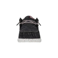 Wally Jersey - Black 11 Wally Jersey - Black -Heydude Shop FW23 M 40169 001 WALLY JERSEY BLACK LEFT FRONT