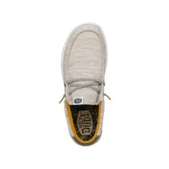 Wally Jersey - Taupe 13 Wally Jersey - Taupe -Heydude Shop FW23 M 40169 214 WALLY JERSEY TAUPE LEFT TOP