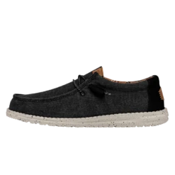 Wally Washed Canvas - Black