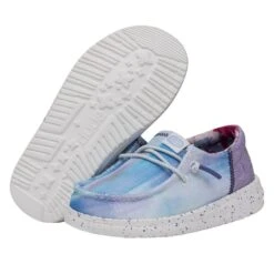 Wendy Toddler Funk - Tropical Pink -Heydude Shop FW23 T 40478 9DD WENDY TODDLER FUNK TROPICAL PINK MULTI LEFT PAIROUTSOLE