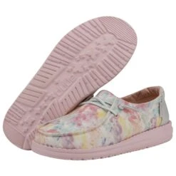 Wendy Youth - Taffy Dye 10 Wendy Youth - Taffy Dye -Heydude Shop SS22 W 130125085 WENDY YOUTH PINK TAFFY DYE LEFT 3 1